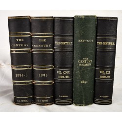 The Century Illustrated Monthly Magazine, May 1891, to October 1891 The Century Illustrated Monthly Magazine 1884, 1885, 1889, 1890, 1891 (5 volumes)
